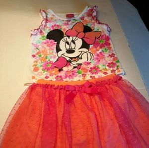 4t Minnie mouse outfit